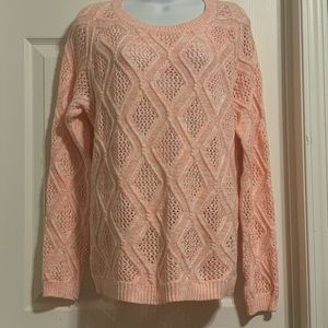 Woman’s Sonoma Sweater/ Size Large/ Pink-Sw-15
